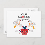 やめ喫煙 ポストカード (正面/裏面)