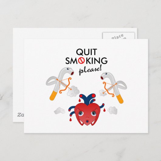 やめ喫煙 ポストカード (正面/裏面)