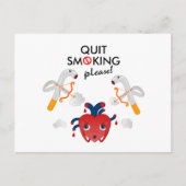 やめ喫煙 ポストカード (正面)