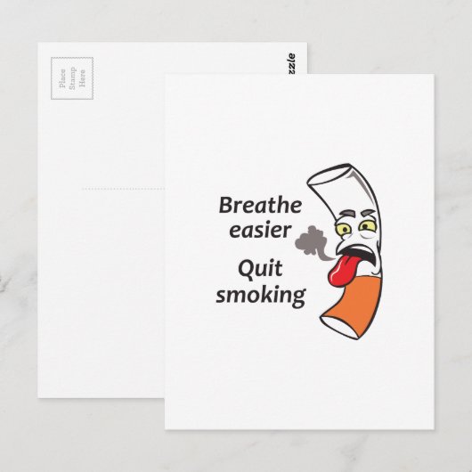 やめ喫煙 ポストカード (正面/裏面)