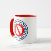 やめ喫煙 マグカップ (正面左)