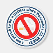 やめ喫煙 マグネット (正面)