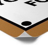 やめ忘れて：あなたはここに ポスター (角)