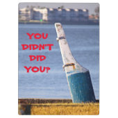 やめ忘れて... クリップボード (裏面)