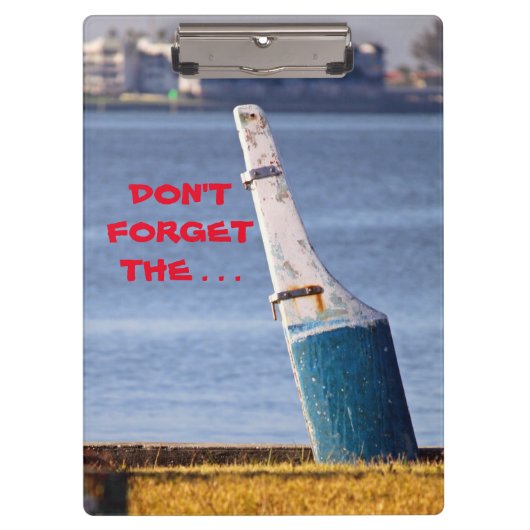 やめ忘れて... クリップボード (正面)