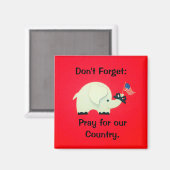 やめ忘れよ祈：わが国 マグネット (正面/裏面)