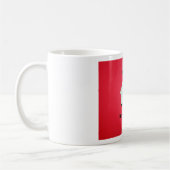 やめ忘れよ：光を当てろ！ コーヒーマグカップ (左)