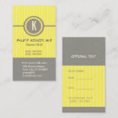 やめ忘れろ!アポイントメントサークルEdgyビジネス 予約カード (正面/裏面)