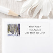 やめ書の差出人住所 ラベル (インサイチュ)