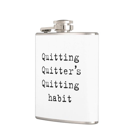 やめ癖 フラスク (左)