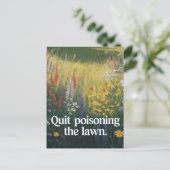 やめ芝を毒する ポストカード (スタンド正面)