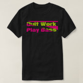 やめ遊Bass Tシャツ (デザイン正面)