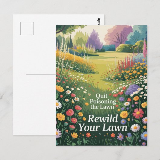 やめPoising ポストカード (正面/裏面)