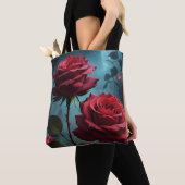 ややロージー トートバッグ (クローズアップ)