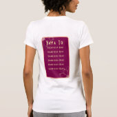 「やや」フローラ祖母 Tシャツ (裏面)