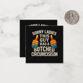 やらかしたやつ 笑えるヘマ ノートカード (正面/裏面インサイチュ)