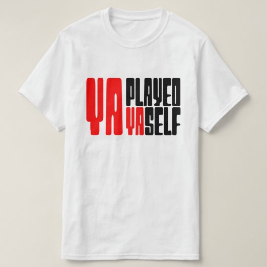 やられたな Tシャツ (デザイン正面)