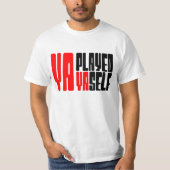 やられたな Tシャツ (正面)