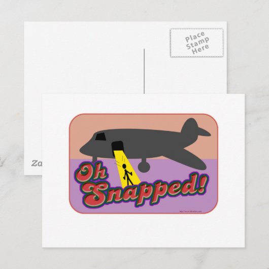 やられた！ ポストカード (正面/裏面)