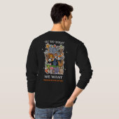 やりたいことをやる - 自由が僕らの性分 Animal Tシャツ (裏面フル)