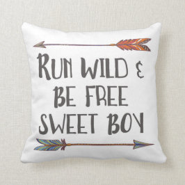 やりたい放題やられる自由に甘い男の子のBohoの矢の枕があって下さい クッション