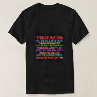 やりたくなかったことをやったTシャツ レトロ Tシャツ