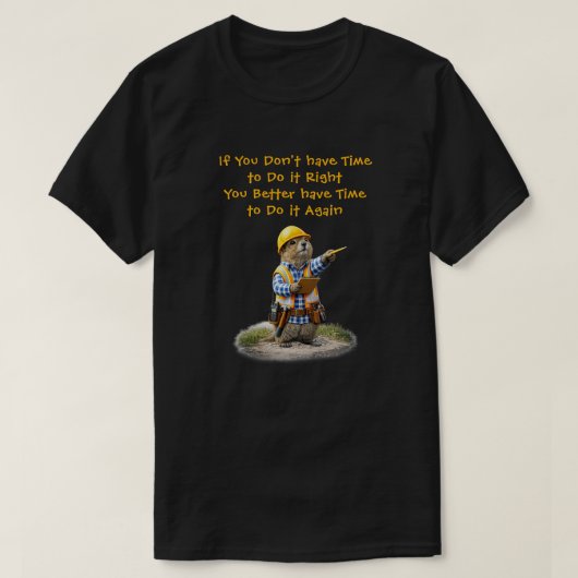 "やり直す" (1) Tシャツ (デザイン正面)