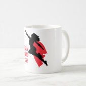 やり遂げられる コーヒーマグカップ (正面右)