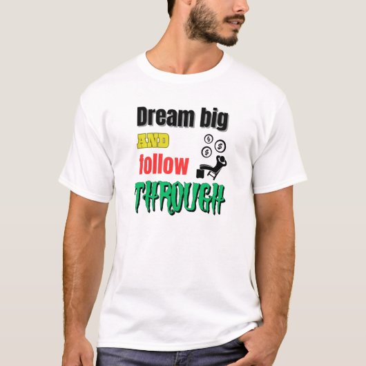 やり遂げる Tシャツ (正面)
