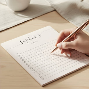 やることリスト スクリプト ブッシュピンク ノートパッド