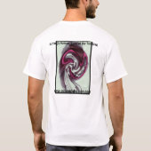 やるせなく人間 Tシャツ (裏面)