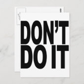 やるな ポストカード (正面/裏面)