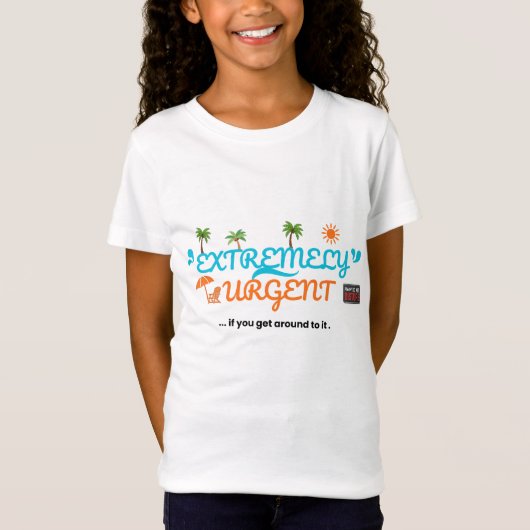 やるべきことがある人のための...いつかやる Tシャツ (正面)