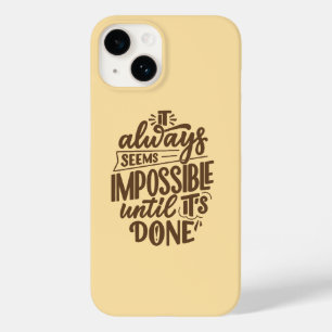 やるまでは不可能 Case-Mate iPhone 14ケース