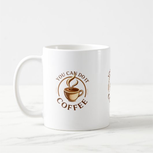 やる気が出るコーヒーマグ コーヒーマグカップ (左)