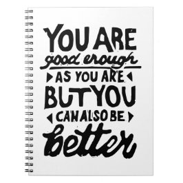 やる気が出る名言 リノプリント スパイラル ノートブック