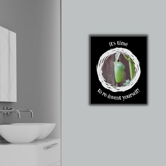 やる気が出る！自分を新たに創造しよう！ ポスター