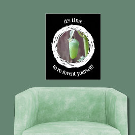 やる気が出る！自分を新たに創造しよう！ ポスター