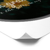 やる気とインスピレーションのための良いフレーズ ポスター (角)