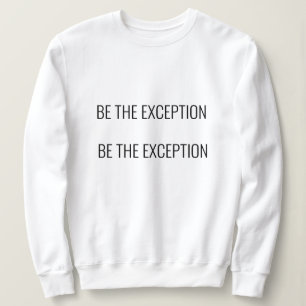 やる気のある面白い白Tシャツ スウェットシャツ