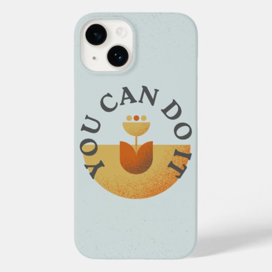やる気の引用符入り携帯ケース Case-Mate iPhoneケース (裏面)