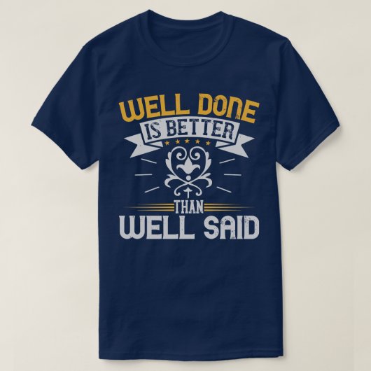 やる気はことわざより Tシャツ (デザイン正面)