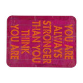 やる気より強い人考えだよ マグネット (横)