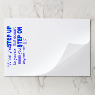 やる気を出す、前向きの考え方 ペーパーパッド