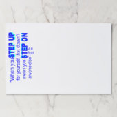 やる気を出す、前向きの考え方 ペーパーパッド (正面)