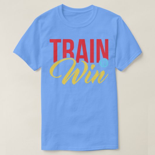 やる気を得るためのトレーニング Tシャツ (デザイン正面)