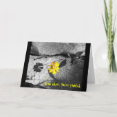 「やる気を起こさせるあなたは植えられた場所で成長」カード カード (正面)