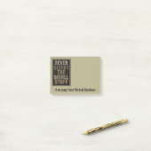 やる気を起こさせるでカスタムなポスト・イット ポストイット (デスク上)