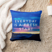 やる気を起こさせると感動的引用文 – 毎日i クッション (ブランケット)