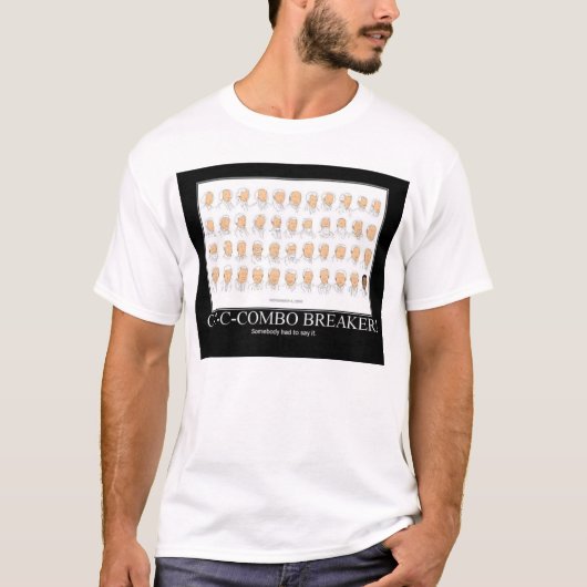 やる気を起こさせるなオバマのコンボのブレーカ Tシャツ (正面)